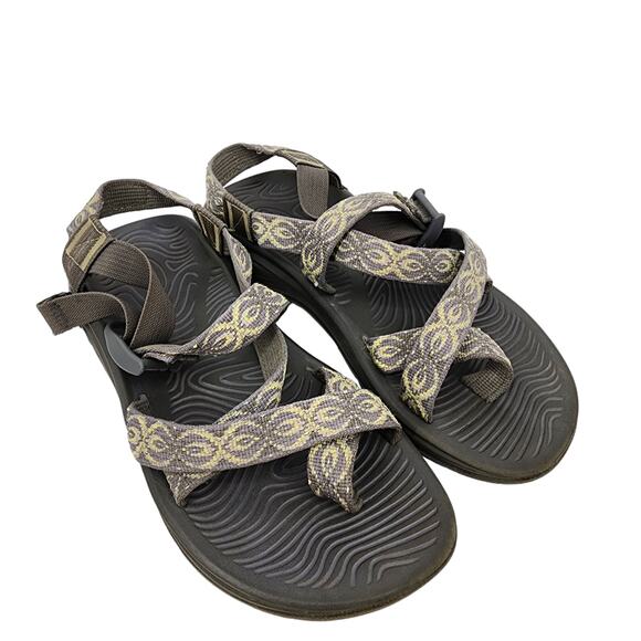 Chaco Zx2 Geometric Print Water Sandals Adjustable Strap Womens Size 8 Shoes - Picture 1 of 6